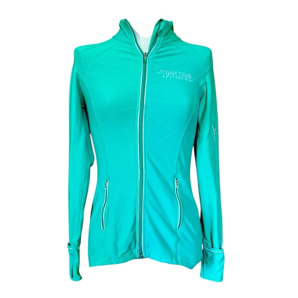 ANYTIME FITNESS Kirkland Signature Women's Teal Jacket